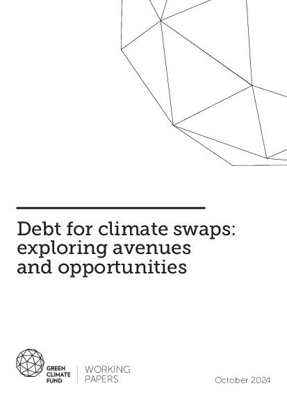 Document cover for Debt for climate swaps: exploring avenues and opportunities