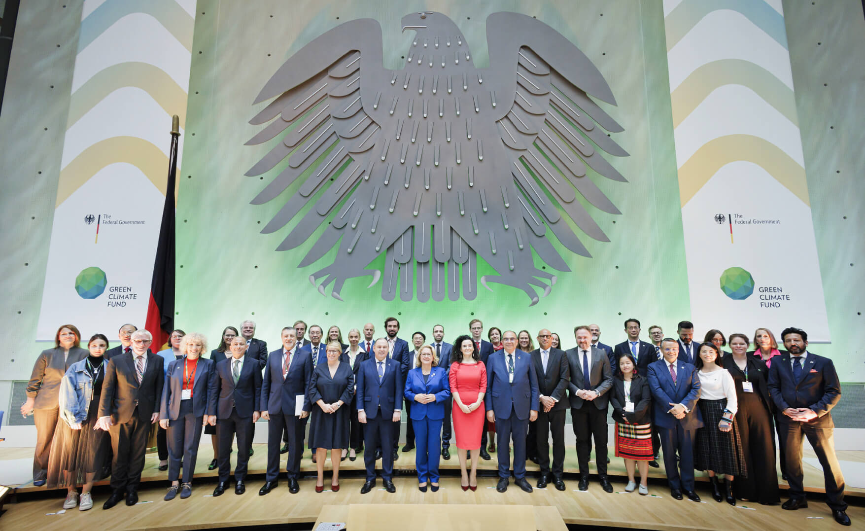 Co-hosted with Germany, the GCF High-level Pledging Conference took place in Bonn, Germany on 5 October 2023. Photo: © GCF / Ute Grabowsky